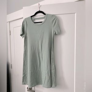 Boutique Ribbed Knit Dress, Large